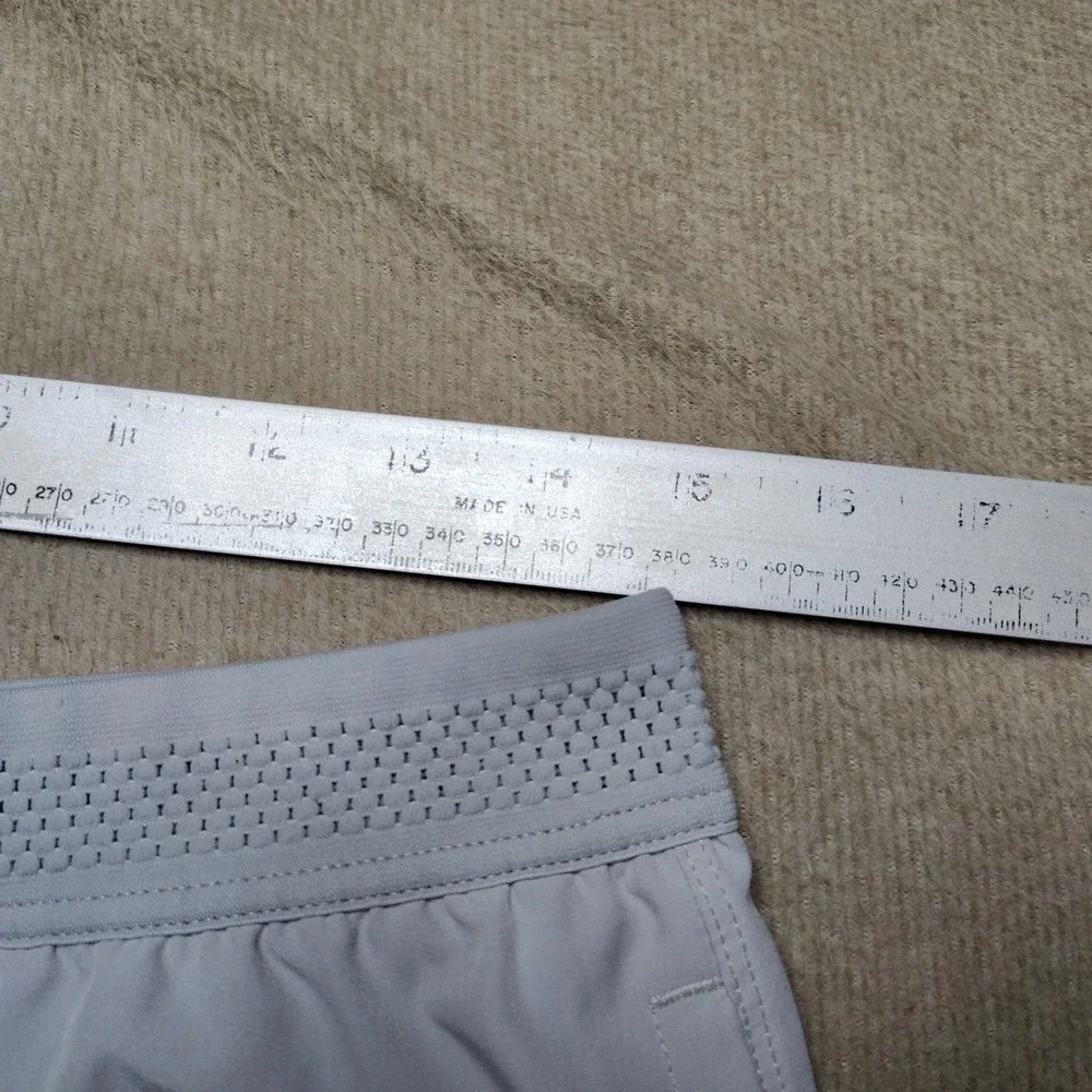Fabletics Mens Size M White The Fundamental Shorts Unlined Training Running 7